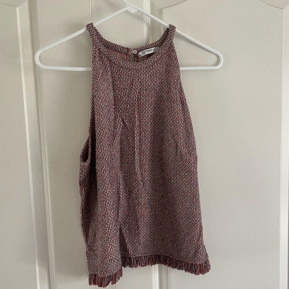 Cute colorful zara blouse